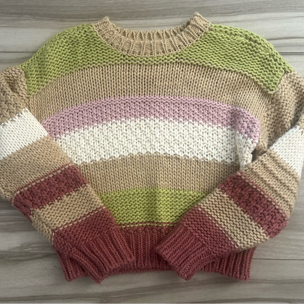 Full Tilt Multicolor Striped Sweater